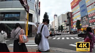 Japan Going to Sakae Street in Nagoya  Walking Tour [upl. by Nemsaj]