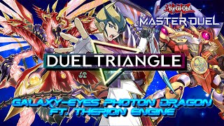 YuGiOh Master Duel Duel Triangle  GalaxyPhoton Ft Therion Engine [upl. by Aras]