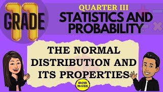 THE NORMAL DISTRIBUTION AND ITS PROPERTIES  GRADE 11 STATISTICS AND PROBABILITY Q3 [upl. by Ittap]