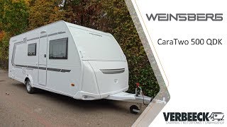 WEINSBERG CaraTwo 500 QDK  2019 [upl. by Asirap855]