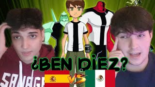 Españoles REACCIONAN a BEN10 en LATINOS VS INGLES VS ESPAÑOL  ¿BEN DIEZ suresmor benitocamela [upl. by Coffee576]