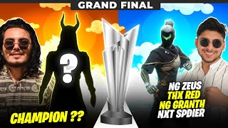 GRAND FINALE NPL SEASON 4🏆FT NonstopGaming NG ZEUS NG GRANTH NXT SPIDER THX RED🔥freefirelive [upl. by Eyahs]