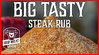 How to Season Steak w SIMPLE Big Flavor Steak Seasoning Recipe [upl. by Chaddy]