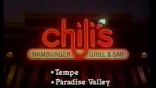 1992 Chilis Restaurant TV quotBaby Back Ribsquot TV Commericial [upl. by Ennaerb]