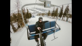 Gopro Zakopane wyciąg narciarski Suche [upl. by Reckford]