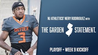 NJ Athletics Week 9 Playoffs Kickoff with Nery Rodriguez [upl. by Anneuq]