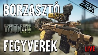 Tarkov PvE  11Rész Borzasztó Épített Fegyverek😅Zsákbamacska  Stark LIVE [upl. by Eelhsa]