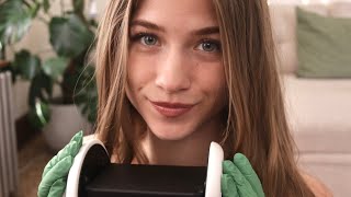 ASMR Whispered Triggers For Background Noise👂 Heartbeat Latex Gloves Tapping amp More [upl. by Celio]