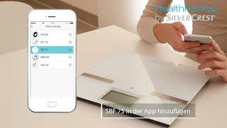HealthForYou SBF75 Diagnosewaage Deutsch [upl. by Lietman]