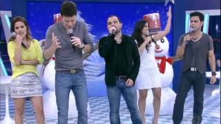 Zezé di Camargo e Luciano agitam O Melhor do Brasil  Especial de Natal 22122012 [upl. by Yorick]