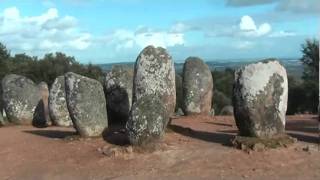 Travel memories Cromlech de los Almendres Alentejo Portugal [upl. by Melan]