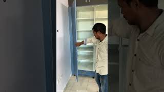 Pocket Door Design  Wardrobe Making  Interior Chennai  Remodelling Flat  Interior Ph9789951863 [upl. by Yaron]