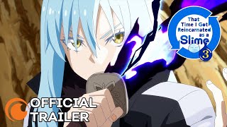 That Time I Got Reincarnated as a Slime Season 3  OFFICIAL TRAILER [upl. by Adaran]