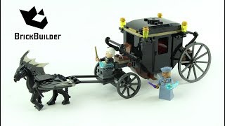 Lego Fantastic Beasts 75951 Grindelwalds Escape  Lego Speed Build [upl. by Htebasyle]