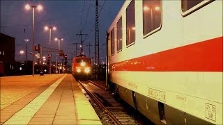 Hoppla IC 132 verbremst sich in Koblenz Hbf [upl. by Lashoh200]