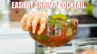 How to make MexicanStyle Shrimp Cocktail EASY [upl. by Notsahc]