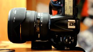 Sigma 2470 28 EX DG  Autofocus Speed [upl. by Asilegna839]