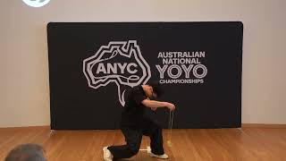 Australian National Yoyo Championships X Div 3rd Allon Chen [upl. by Raphael]