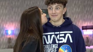 Morgz KISSES TamzinTaber on TikTok [upl. by Cormier]