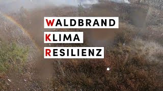 Projektvideo quotWaldbrand Klima Resilienzquot [upl. by Nalor]