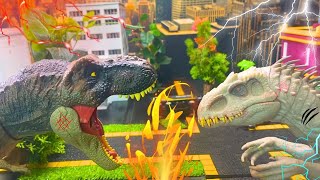 Jurassic World  Fan made Movies  The Indominus Rex Escapes the Paddock  Facing Owen Grady [upl. by Emile]