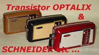 Transistors amp Magnétos Vintage  Optalix etc [upl. by Aihsena]