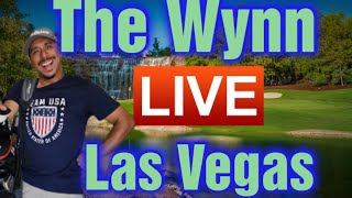 Live Golf at The Wynn Las Vegas Playing 18 Holes on TGC2019 with SkyTrak [upl. by Garv710]