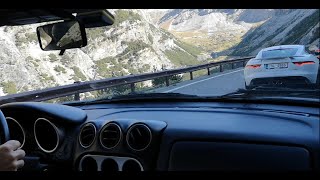 2021 STELVIO PASS  Alfa Romeo GTV V6 TB [upl. by Llerrehs]