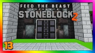 Stoneblock 2 Modpack  AE2 Inscriber Automation Episode 13 Modded Minecraft 1122 [upl. by Venezia]