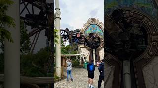 The Ride to Happiness I Xtreme Spinning Coaster im Plopsaland de Panne 🎢 30052024 freizeitpark [upl. by Ajar]