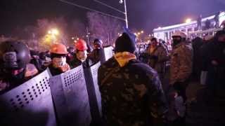 Battle on Hrushevskoho Street  1  Бій на Грушевського  1  Бой на Грушевского 1 [upl. by Niamrej]