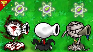 Plants vs Zombies Creepypasta PeashooterEXE vs Slender Man vs Mummy Pea Use Plant Food [upl. by Opportina]