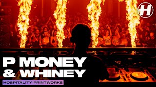 P Money x Whiney  Live  Hospitality Printworks 2023 [upl. by Llenehc]