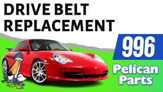 Porsche 996 Drive Belt Replacement 19992005 911 [upl. by Brocklin]