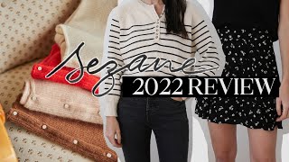 SEZANE REVIEW 2022 Try On HaulWear amp Tear UpdateWhat is worth buying Parisian Style [upl. by Oringas]