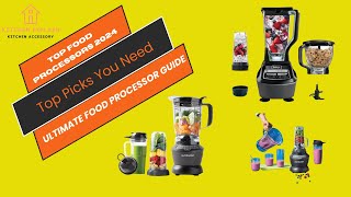 Best 2024 Food Processors Revealed I Tested Them All [upl. by Susanna453]