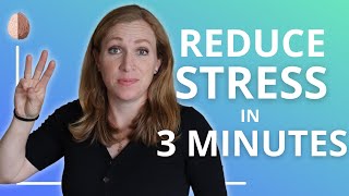 3Minute Stress Management Reduce Stress With This Short Activity [upl. by Tanny775]