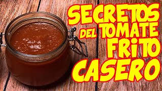 Como hacer TOMATE FRITO CASERO muy ROJO  TRUCOS Y SECRETOS [upl. by Olsen300]