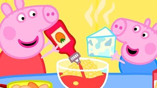 El loco experimento culinario de Peppa🍳🍅  Peppa Pig en Español Episodios Completos [upl. by Dianuj]