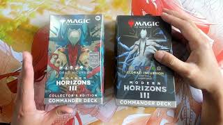 Askrias Unboxes Modern Horizon III Eldrazi Commander Deck Collectors Edition [upl. by Sigvard377]