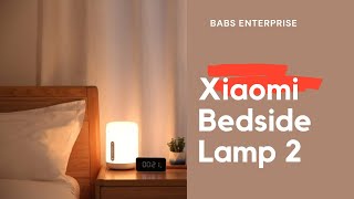 Unboxing Of Xiaomi Bedside Lamp 2 xiaomi bedsidelamp [upl. by Hillegass]