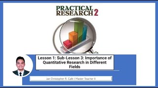 Importance of Quantitative Research in Different Fields [upl. by Maritsa]