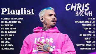 Chris Brown Greatest Hits Full Album 2024  Chris Brown Best Songs Playlist 2024 [upl. by Siuqaj]