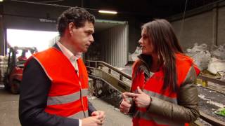 Peute over recycling in RTL programma Bedrijf in Beeld [upl. by Leynwad]