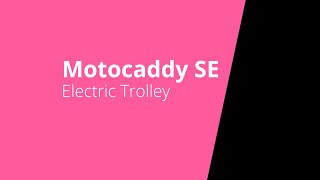 Motocaddy SE Trolley [upl. by Nahc501]