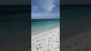 Spiaggia di Maimoni sardegna cabras white beach [upl. by Ahsoem820]