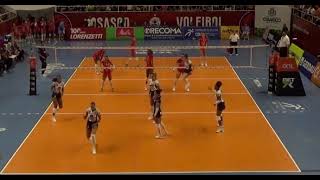 Callie Schwarzenbach and Brionne Butler  Osasco vs Minas Volleyball Highlights [upl. by Jeanne]