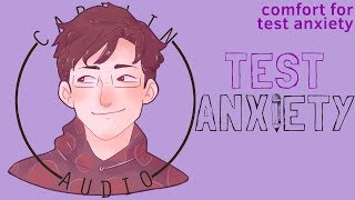 ASMR Voice Test Anxiety M4A Comfort for an upcoming test Gender Neutral [upl. by Annmarie]