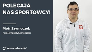 Polecają nas sportowcy PIOTR SZYMECZEK  paraolimpijczyk sztangista [upl. by Isewk]