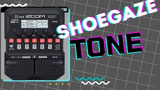 Shoegaze Rock tone with the Zoom G1xFour Zoom G1Four [upl. by Osner3]